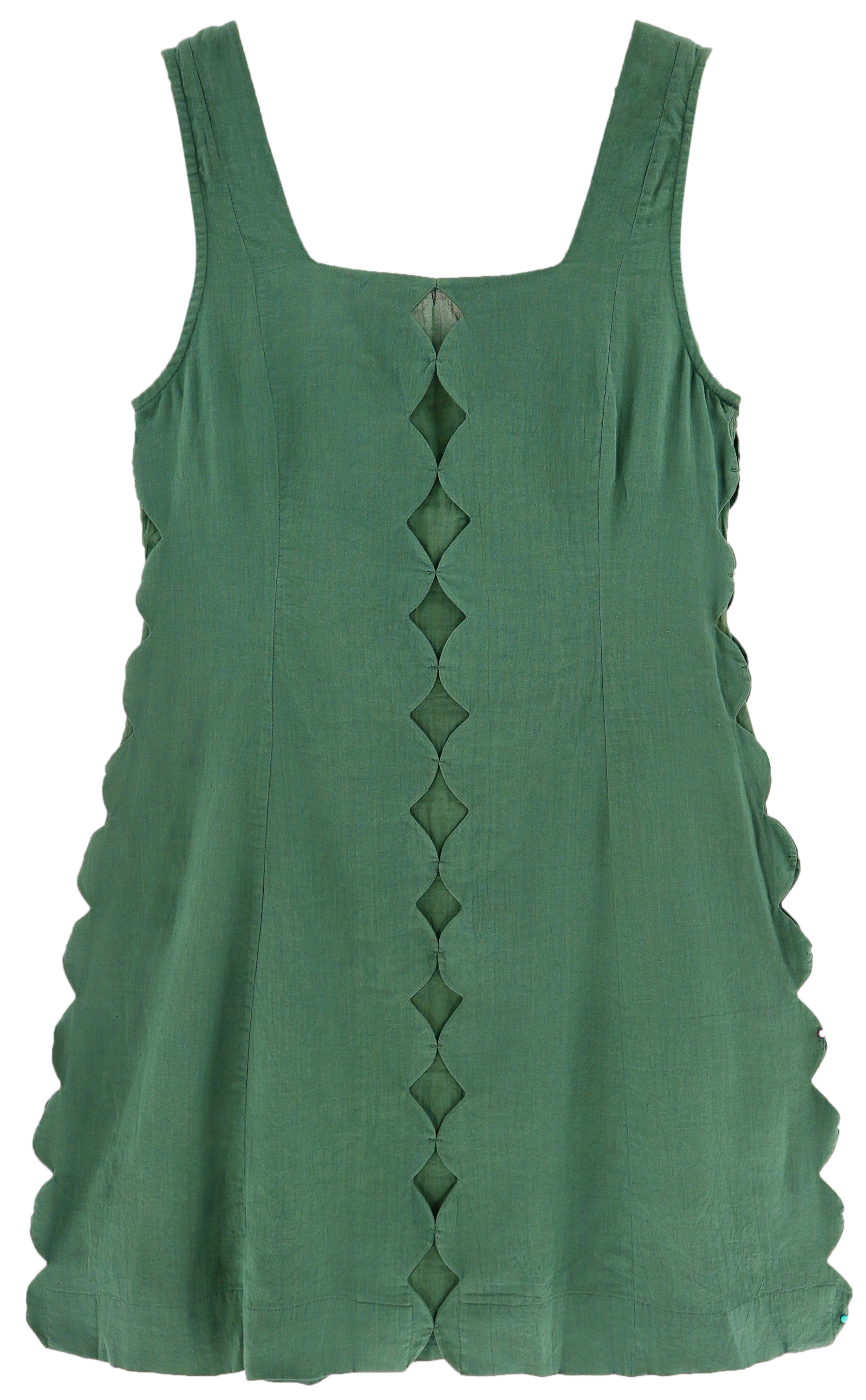 Short Dress in Laurel