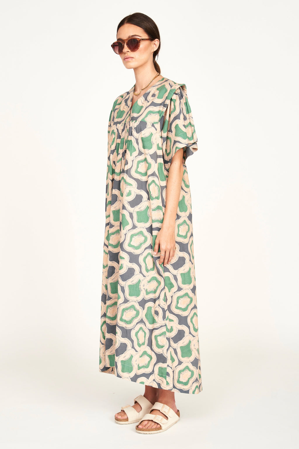 Caftan in Marine Puddles