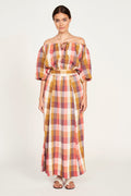 Skirt in Sunset Plaid