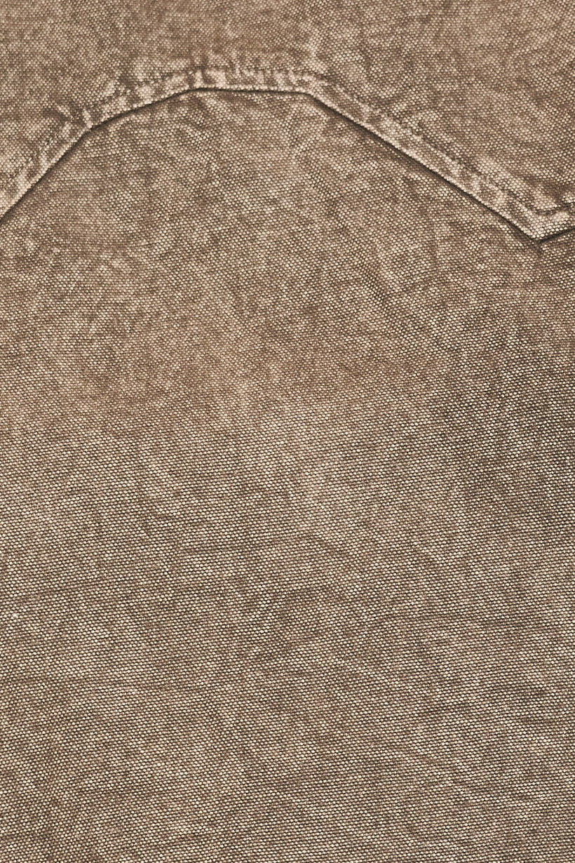 Tank in canvas Cropped sleeveless
