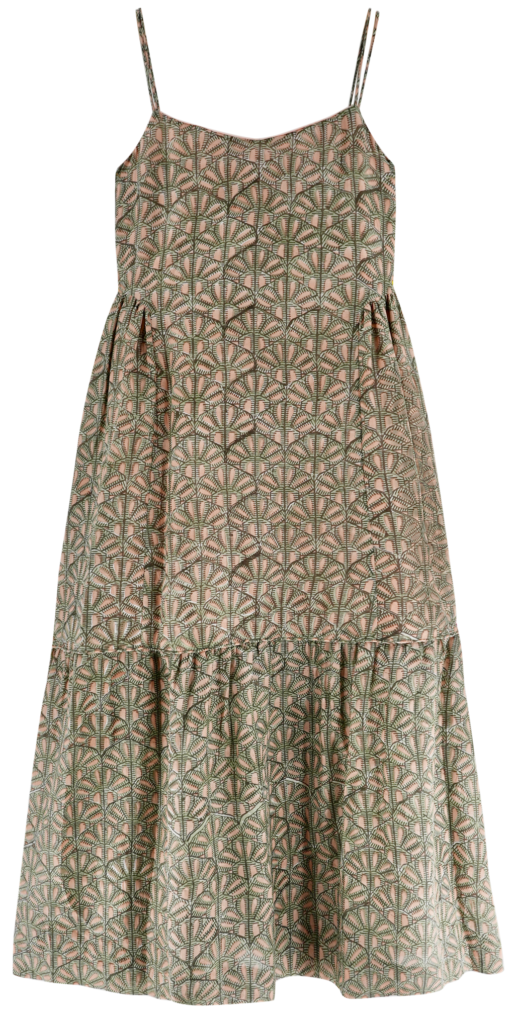 Dress in Trellis in Petal