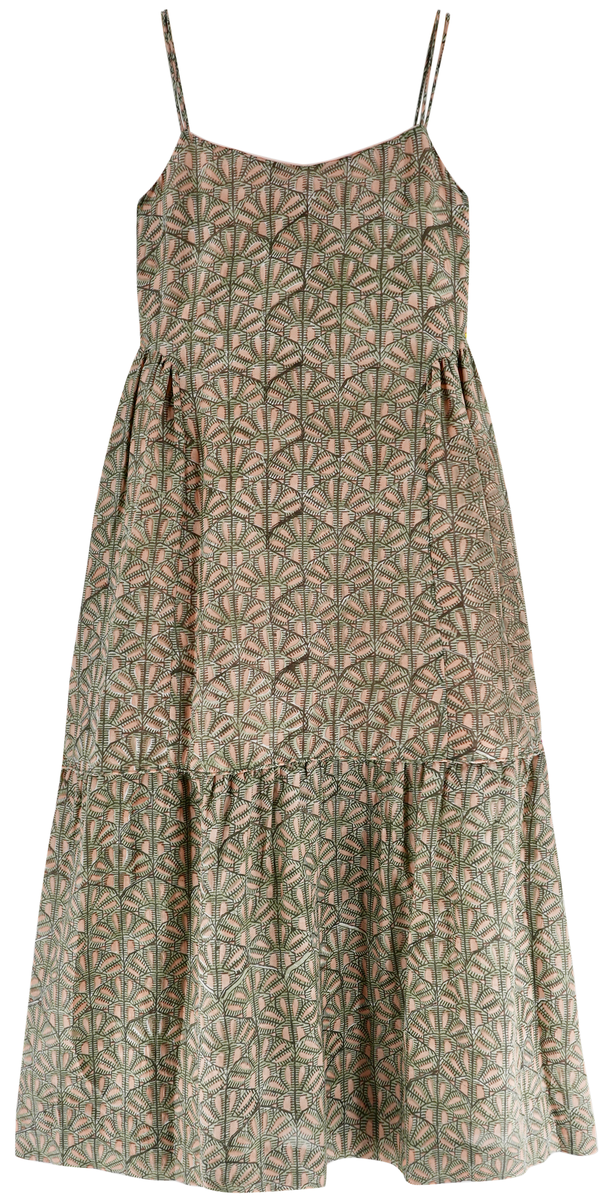 Dress in Trellis in Petal
