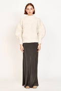 Waterlily Pullover in Ivory