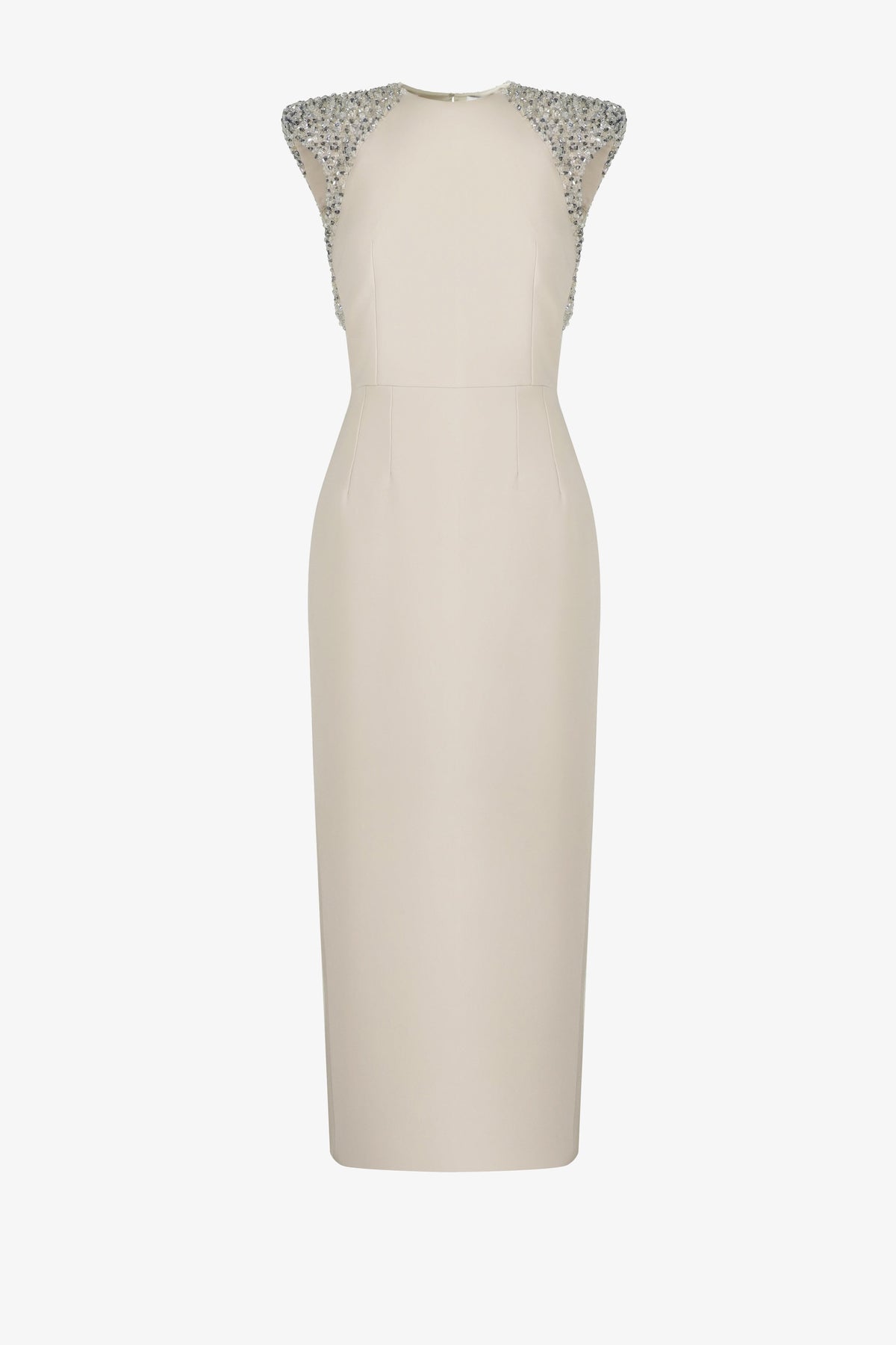 Sleeveless tight fitting Pencil dress