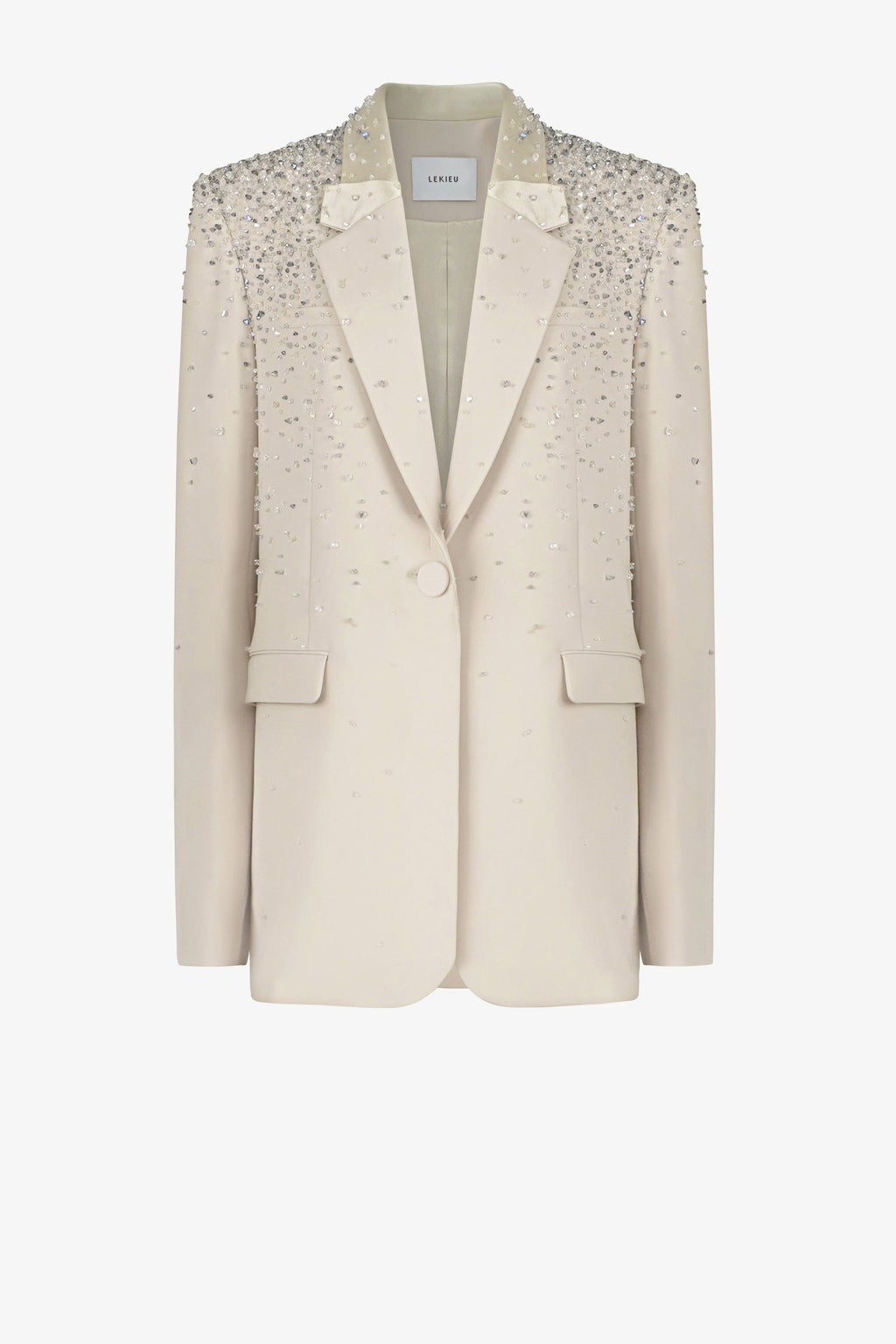 Relaxed Fit Single Breasted Jacket