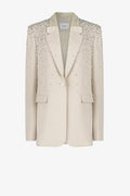 Relaxed Fit Single Breasted Jacket