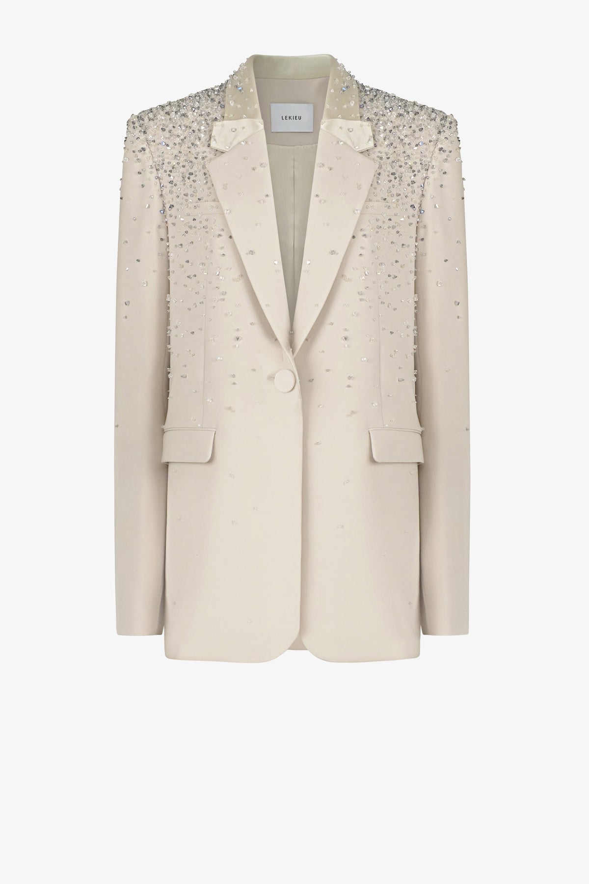 Relaxed Fit Single Breasted Jacket