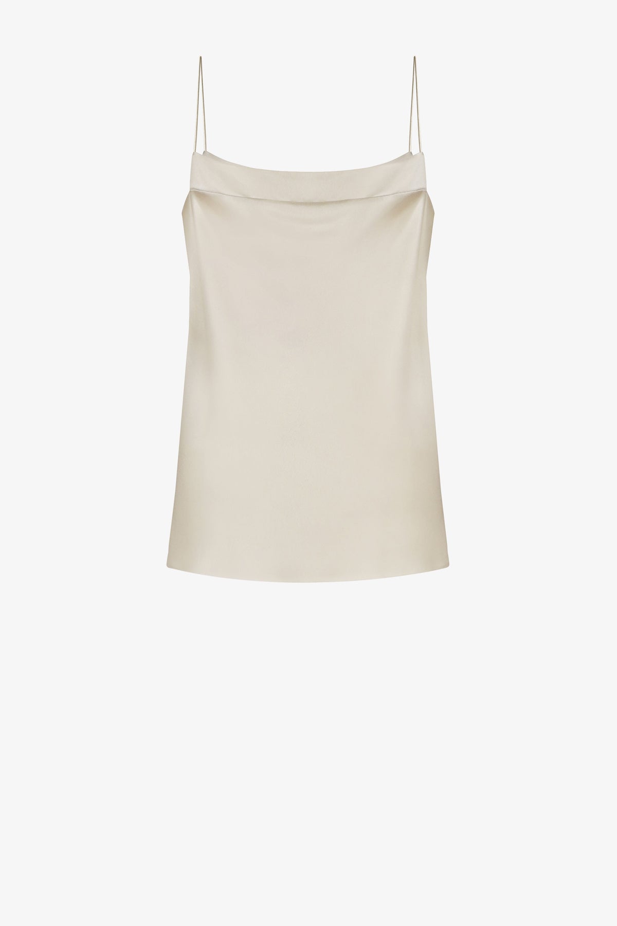 Cream colored camisole vest