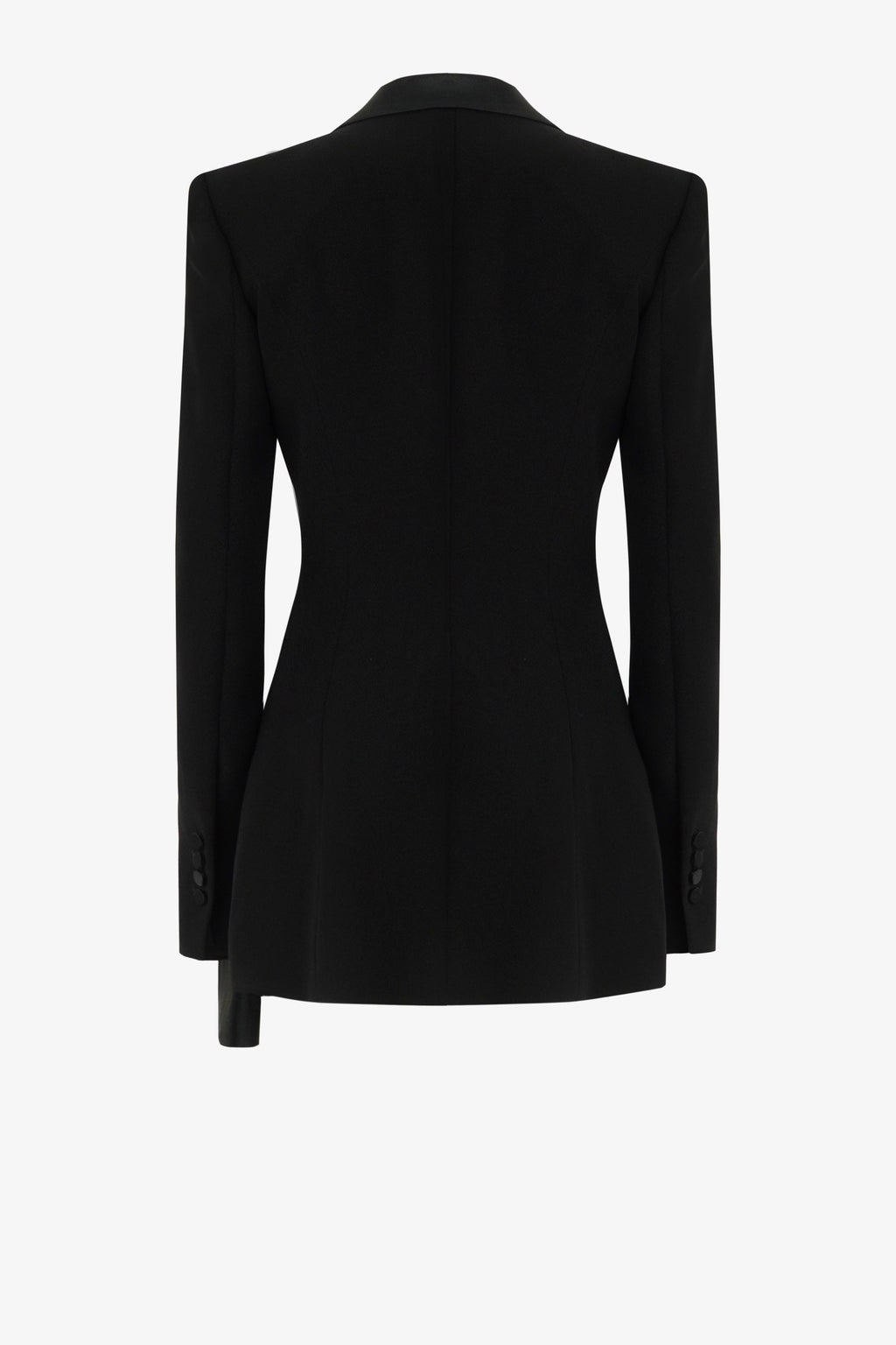 Single breasted body hugging suit jacket