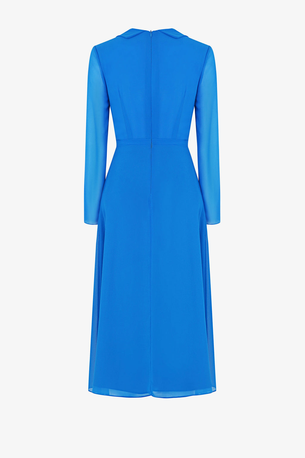 Round neck scarf dress
