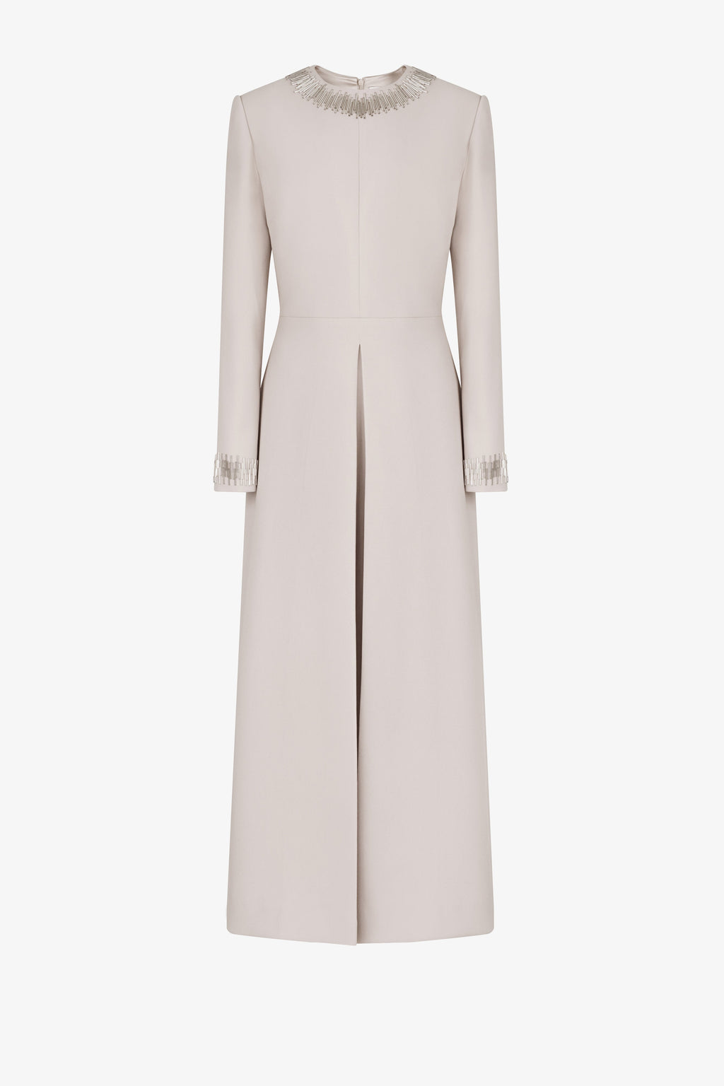 Round neck metal decorative dress