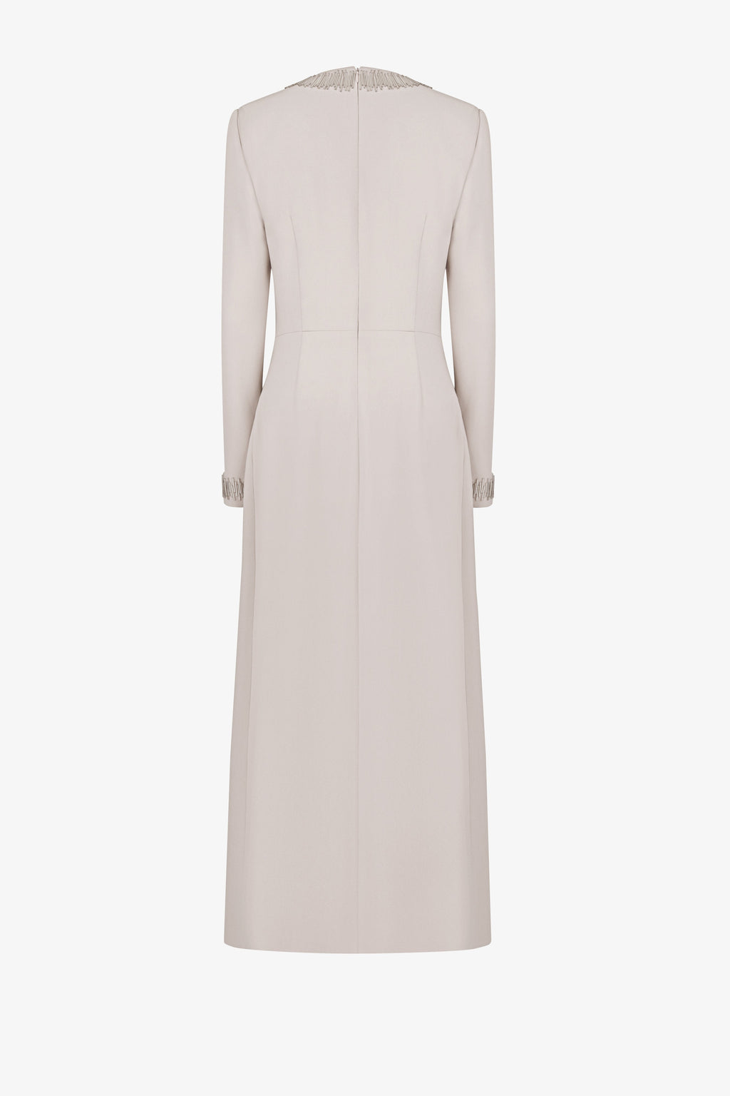 Round neck metal decorative dress