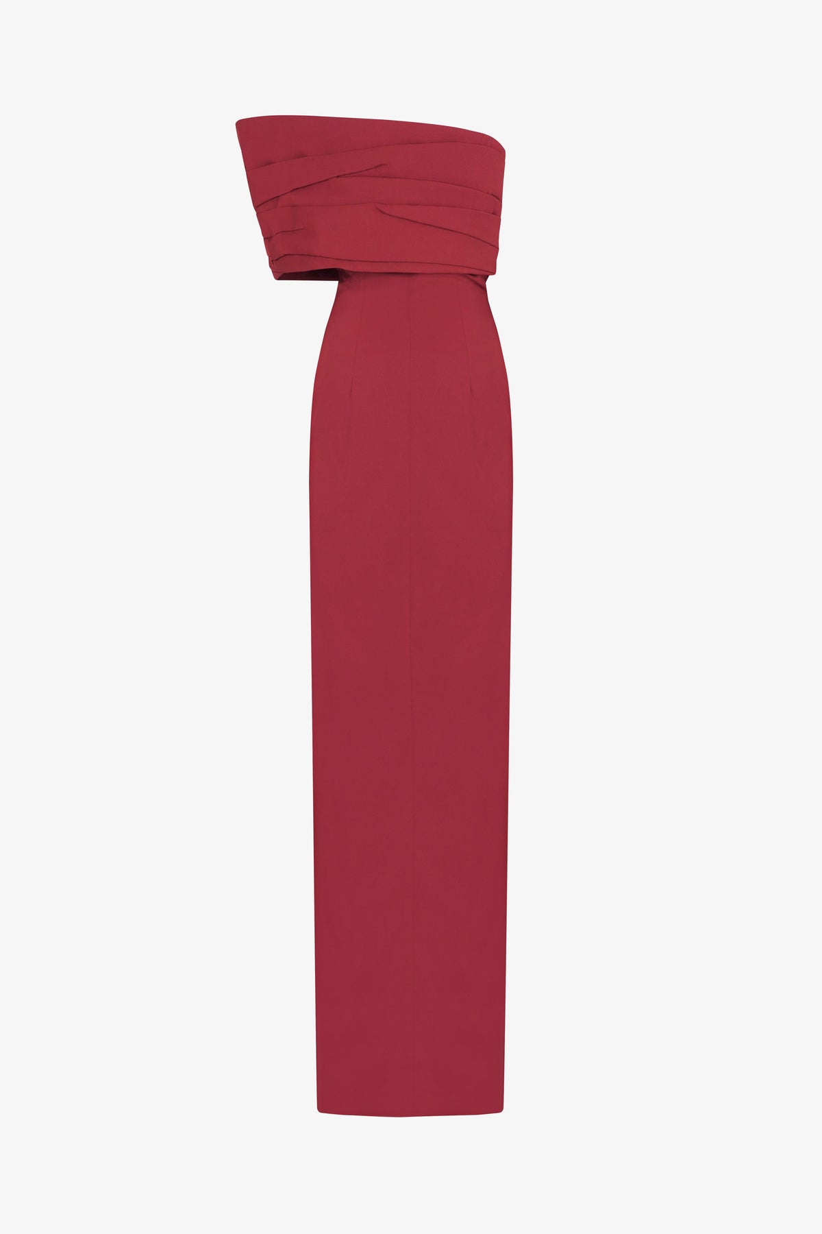Asymmetric shoulders dress