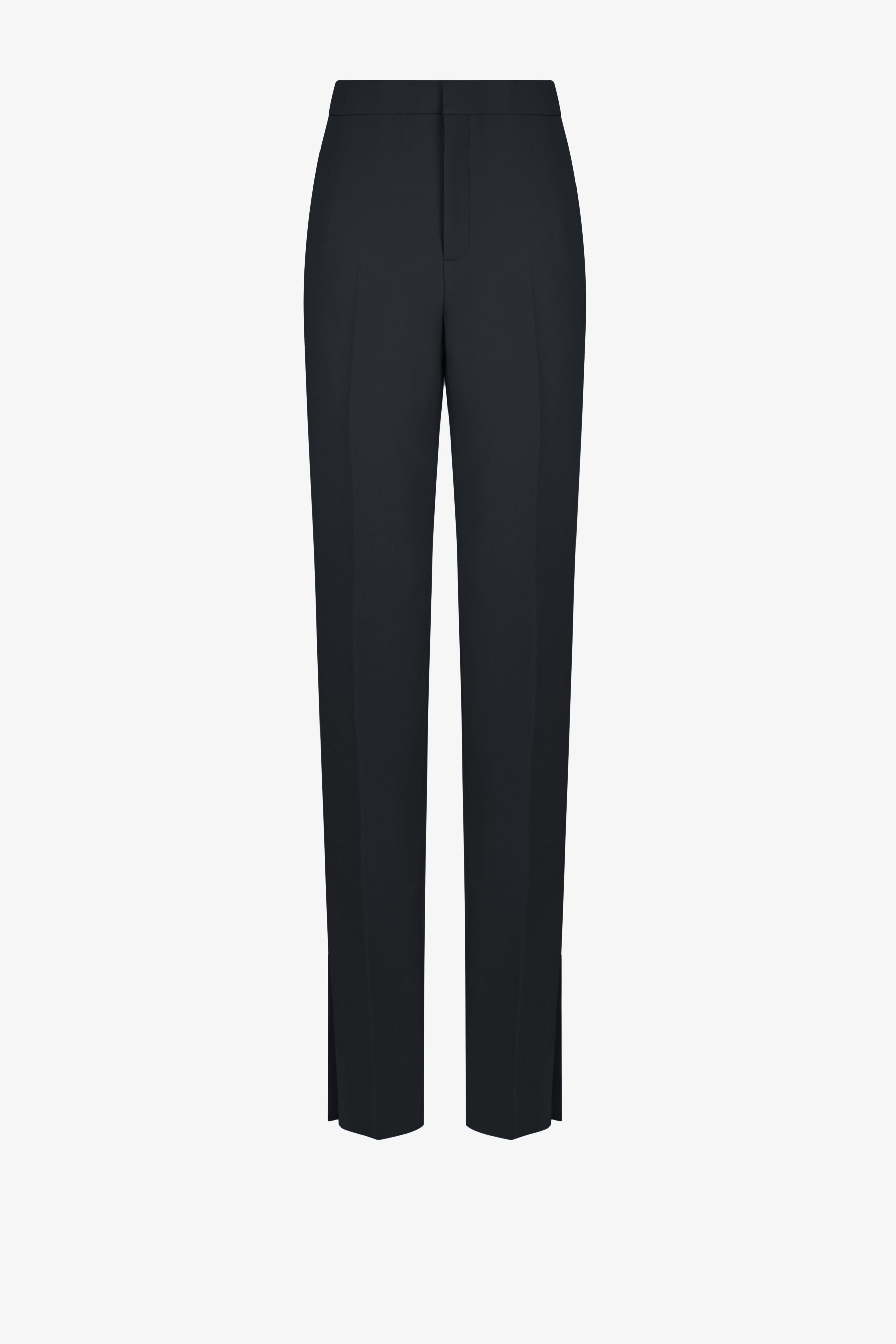 Straight cut tapered trousers