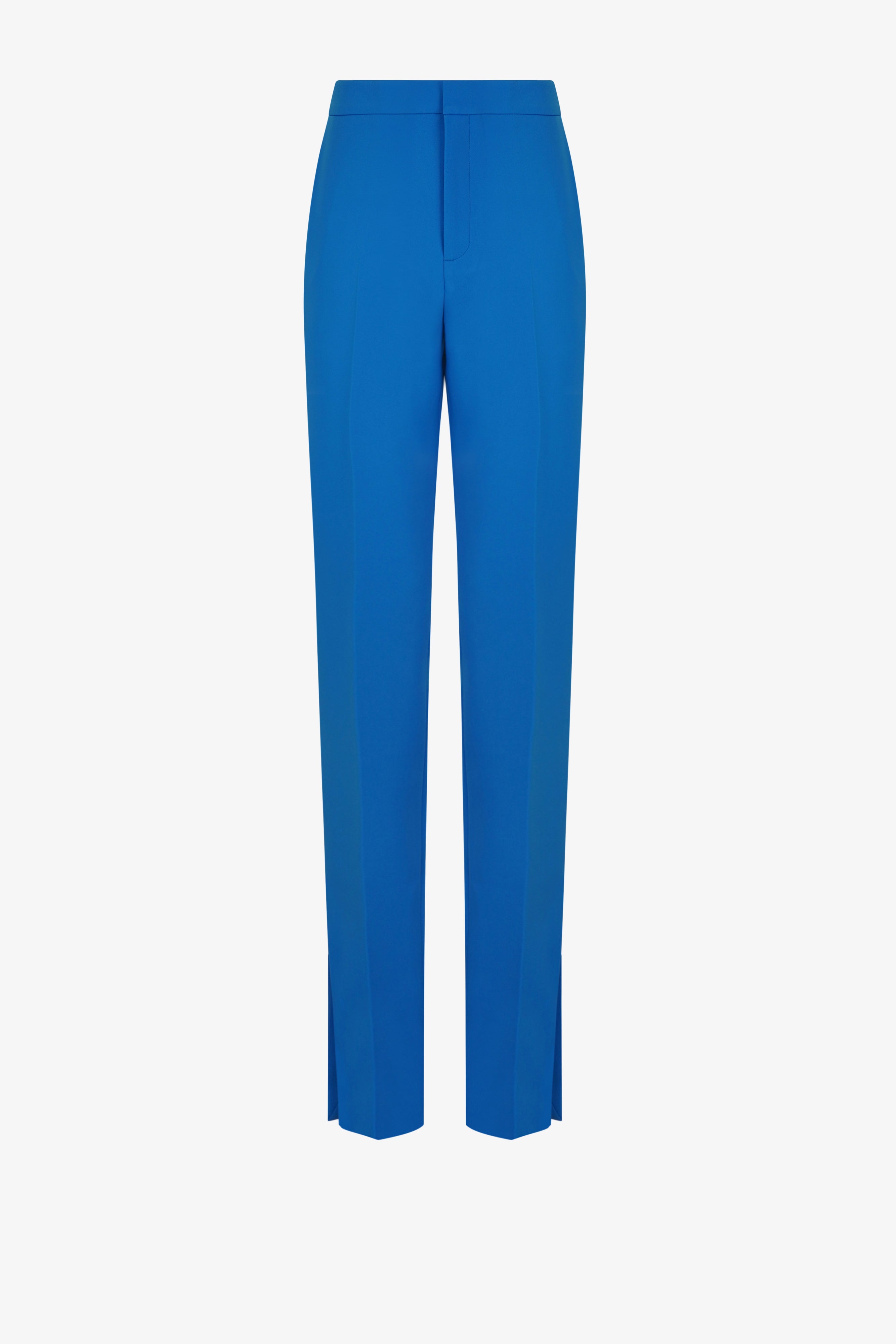 Straight cut tapered trousers