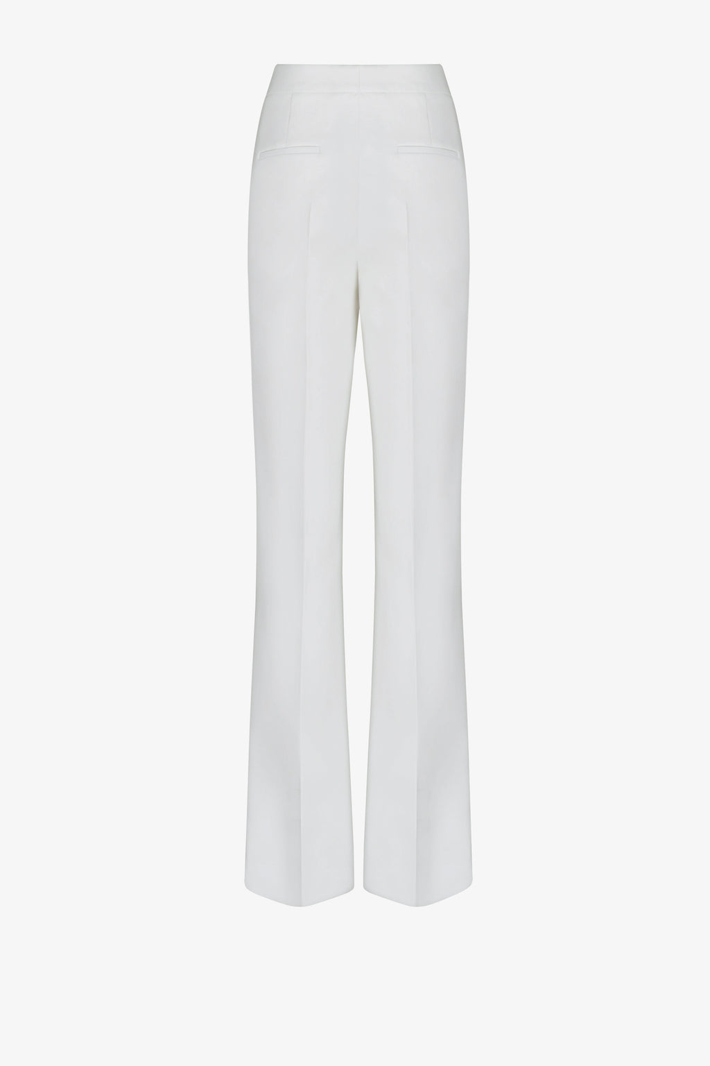 tapered straight leg trousers