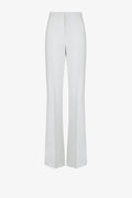 tapered straight leg trousers