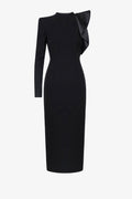 Drooping folds dress