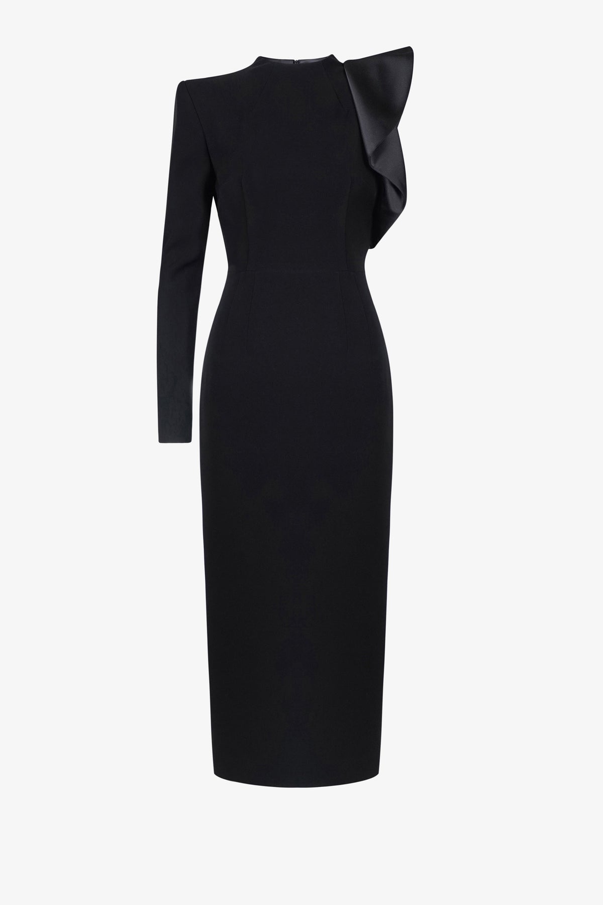 Drooping folds dress