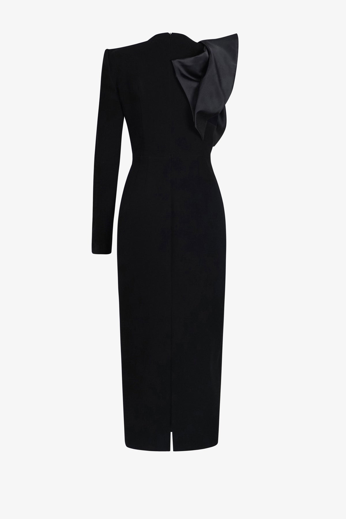 Drooping folds dress