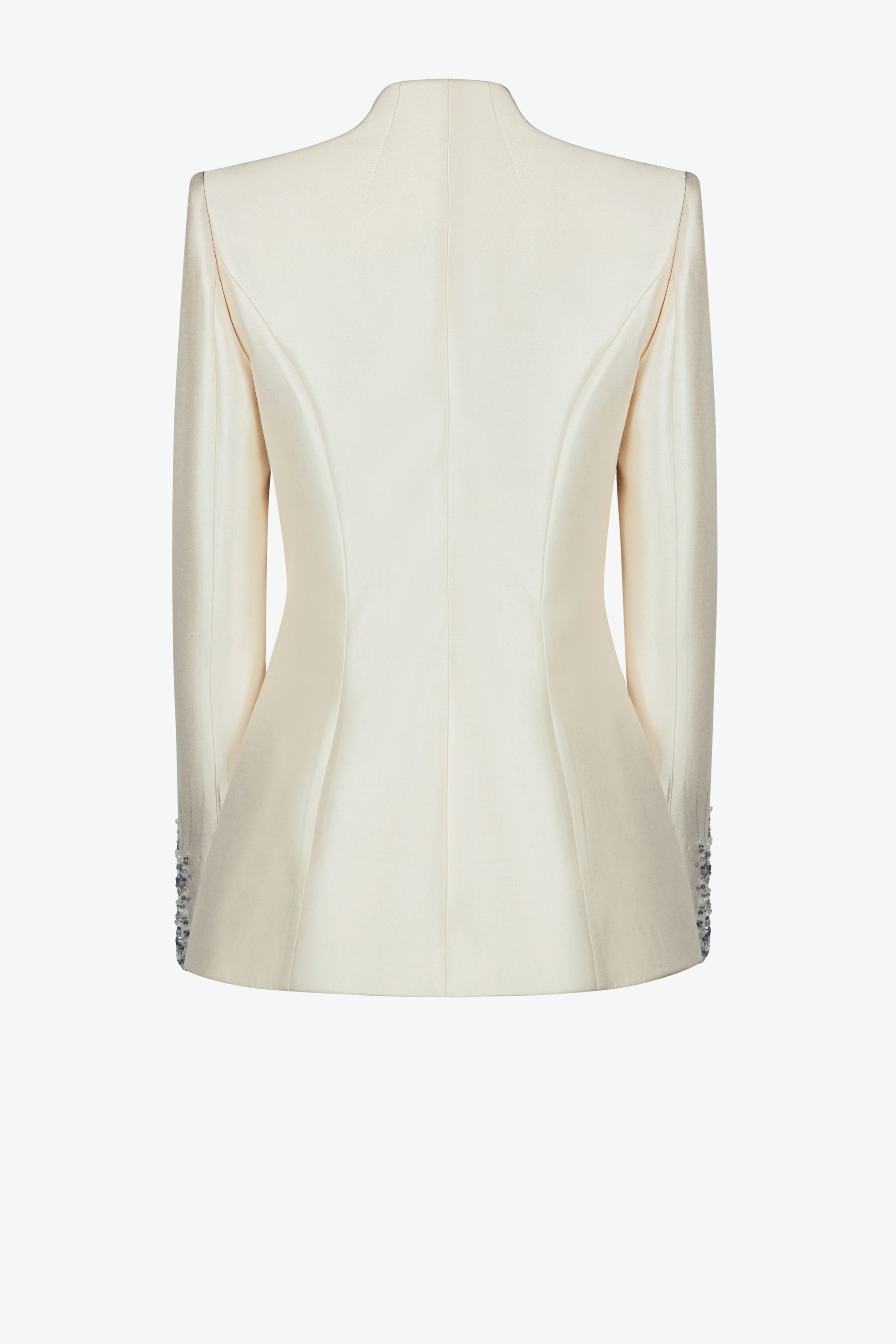 Horn shaped lapel Jacket