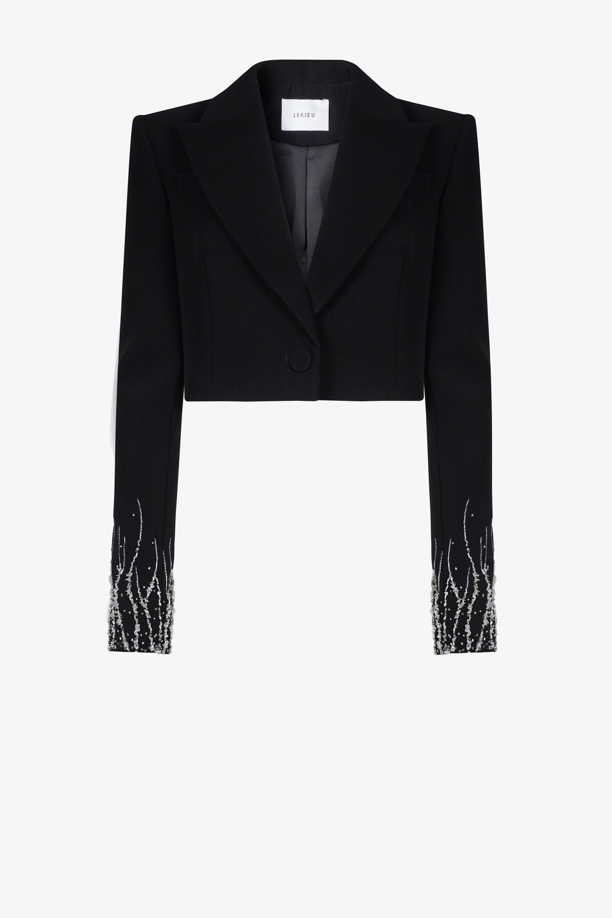 Glint Crop Blazer
