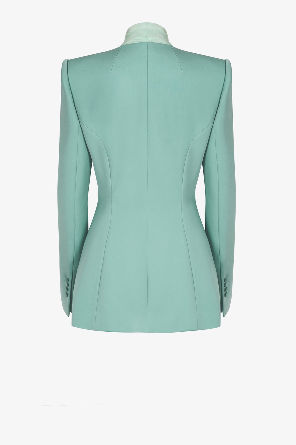 V-neck suit jacket