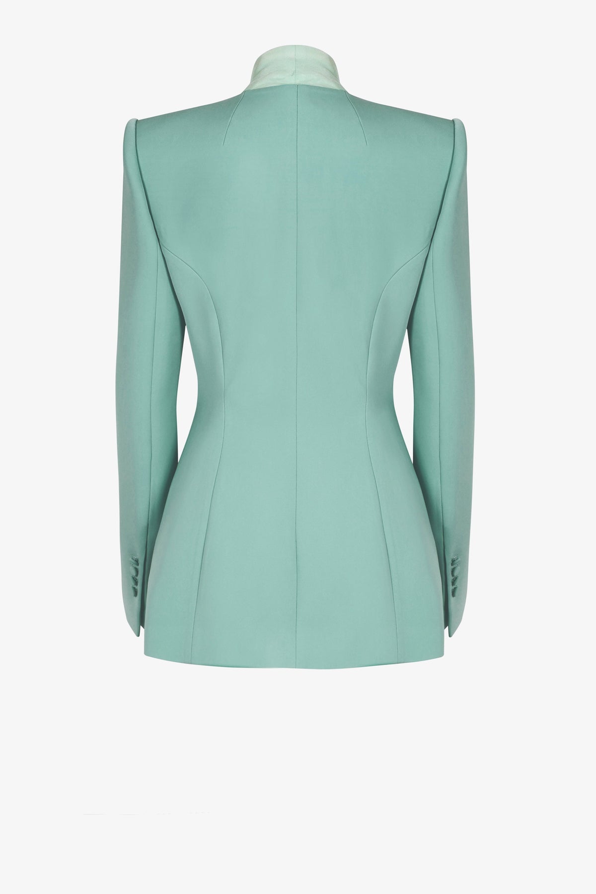 V-neck suit jacket