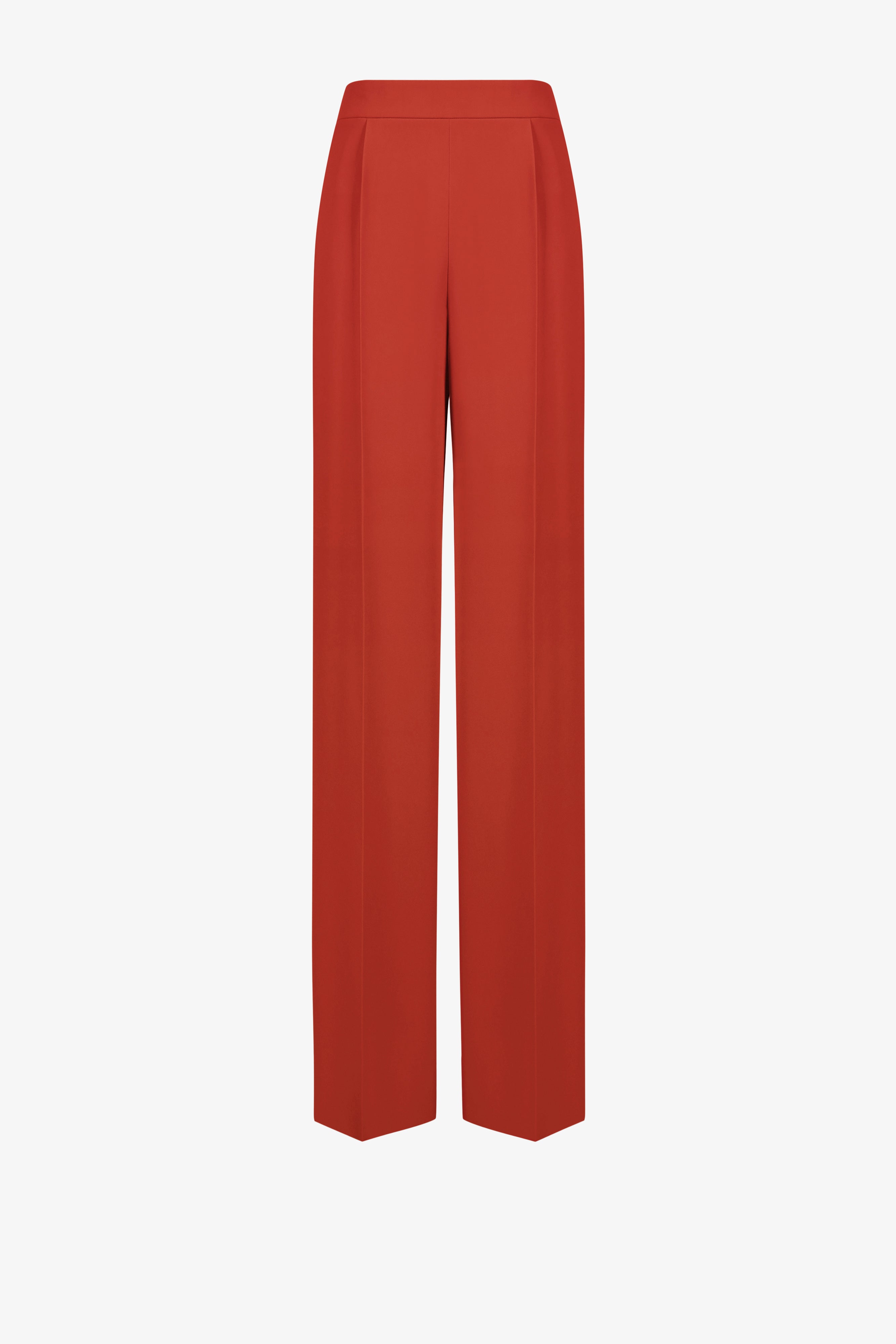 Crepe suit pants