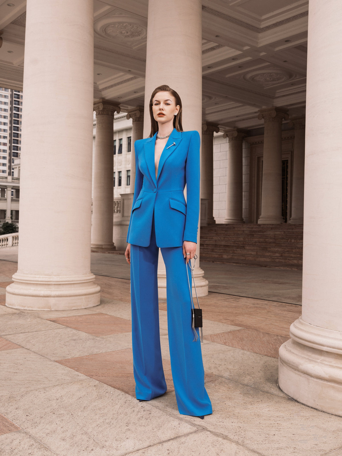 Artisan Back Cutout Blazer