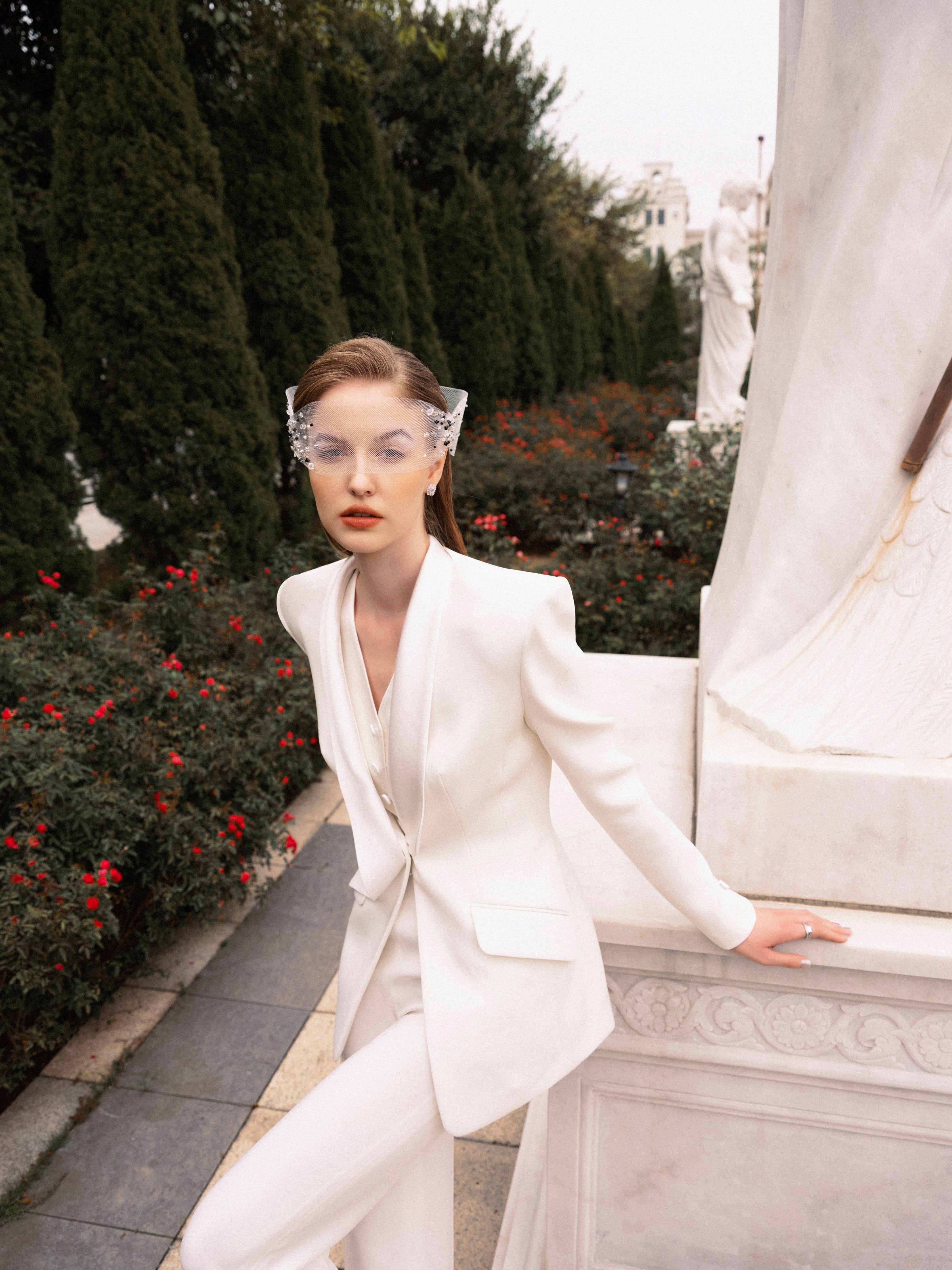 Double Shawl Lapel Femme Jacket