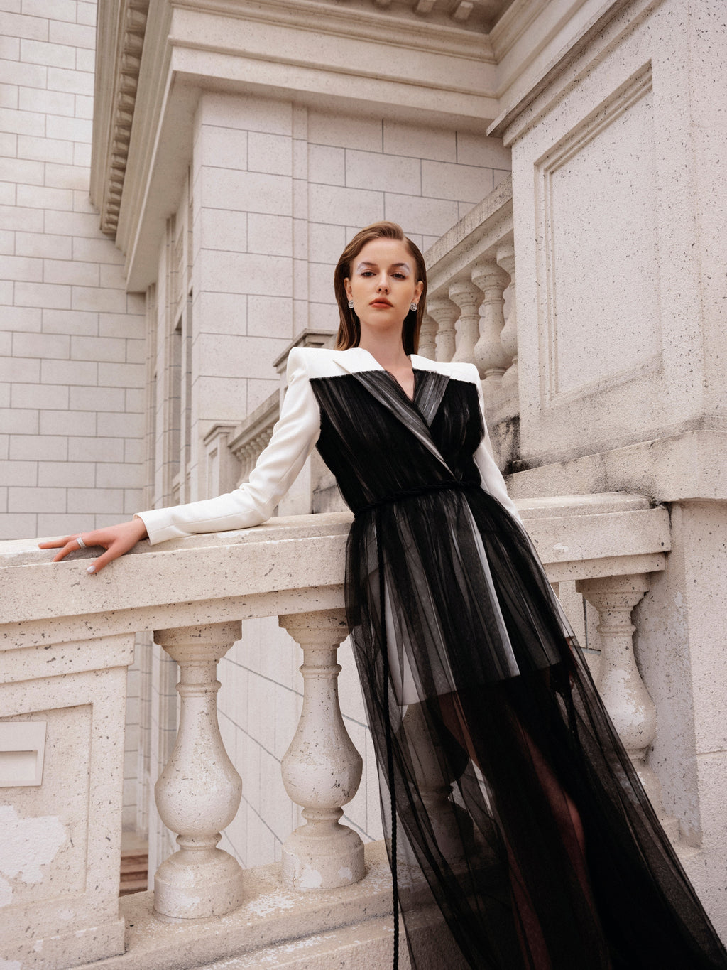 Mystique Tulle Vest Dress
