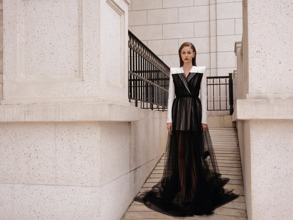 Mystique Tulle Vest Dress