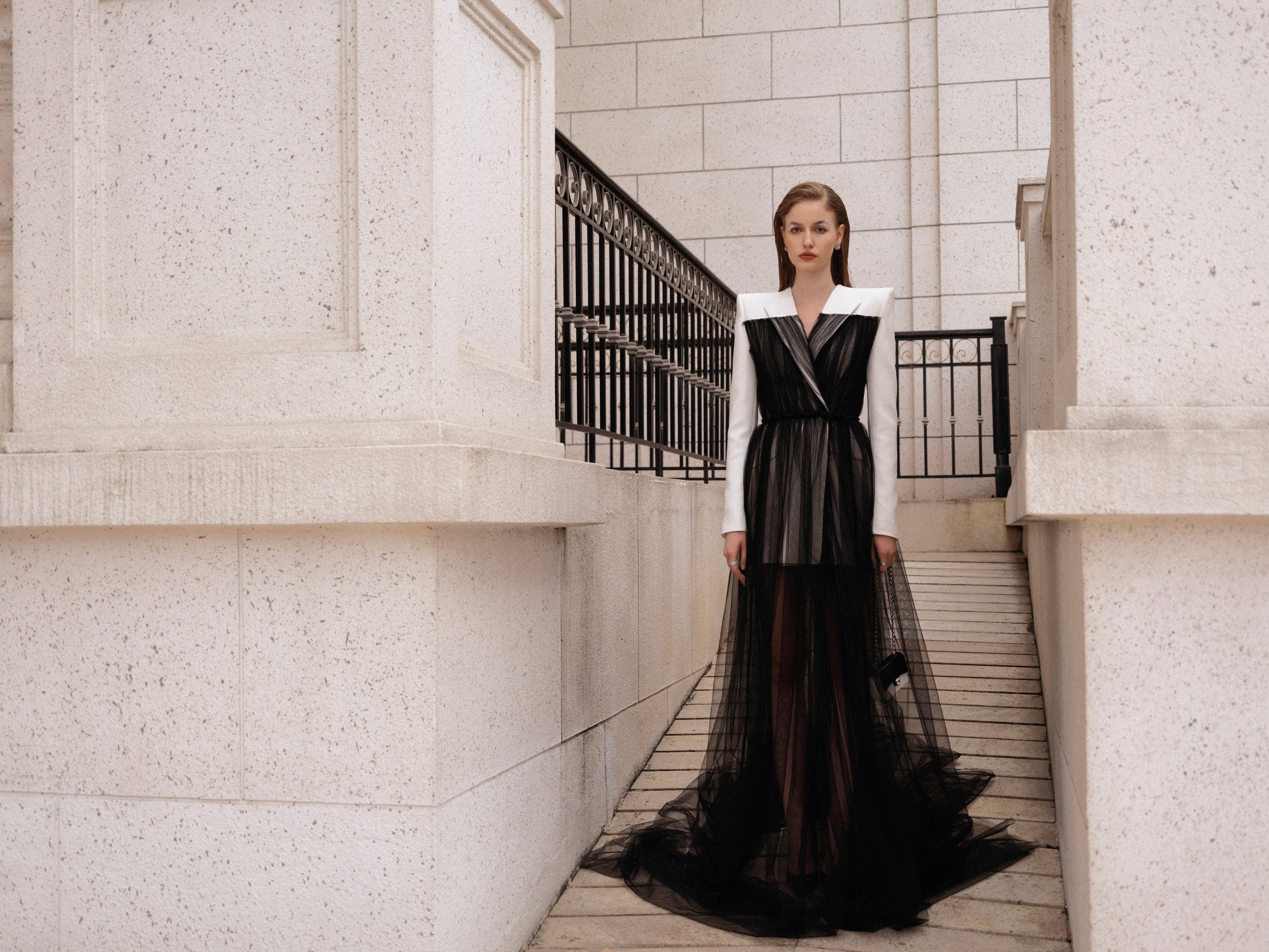 Mystique Tulle Vest Dress