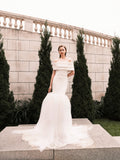 Elegant Trumpet Bridal Gown