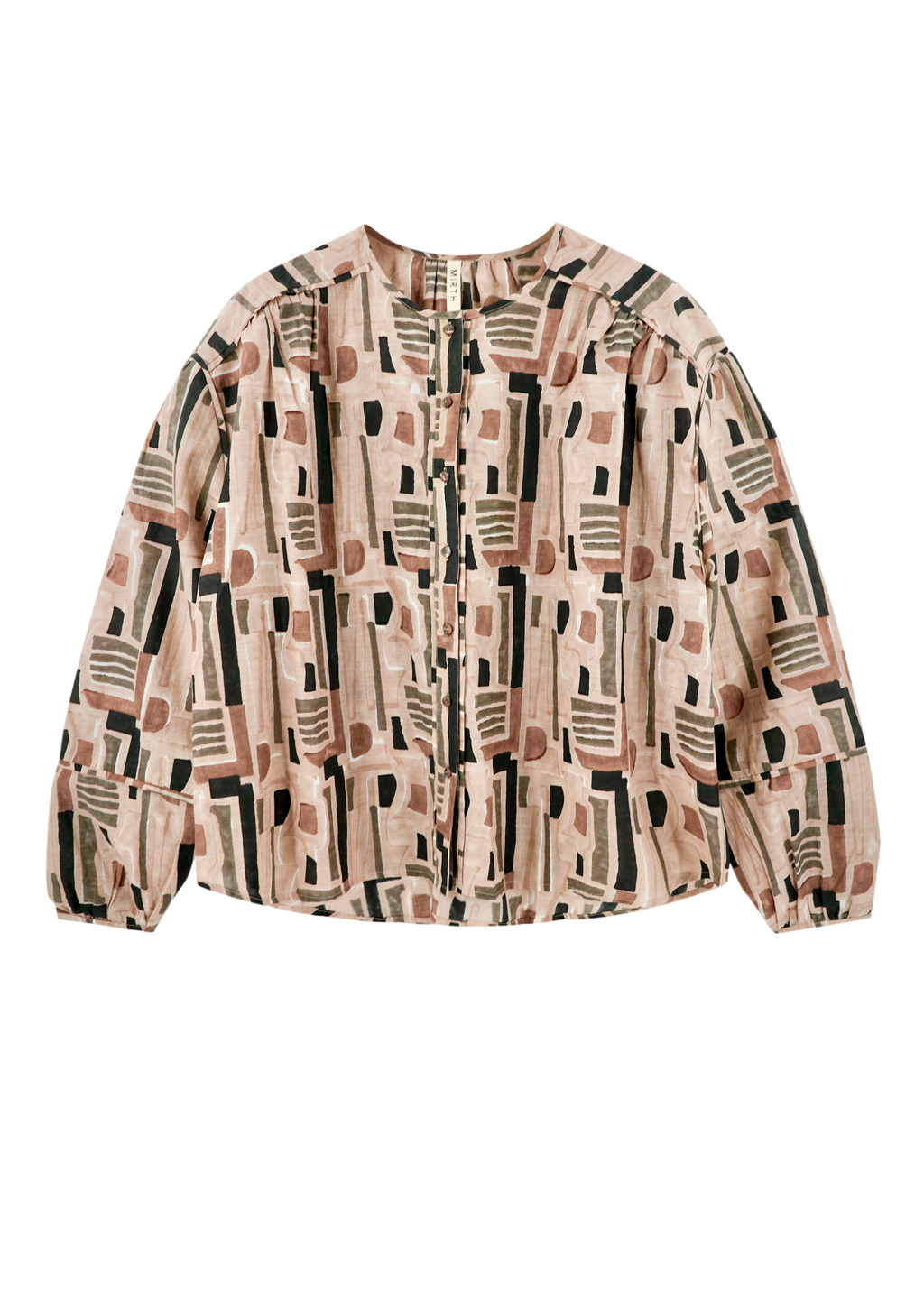Blouse in Sand Labyrinth