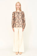 Blouse in Sand Labyrinth