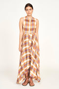 Dress in Desert Plaid