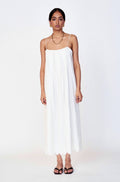 Dress in White Vine Eyelet