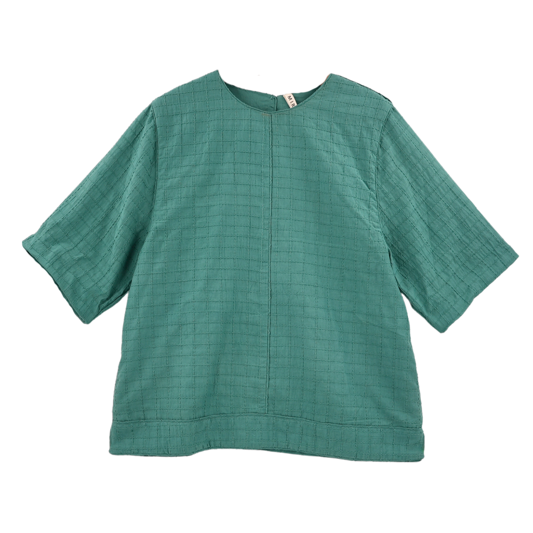 Top in Teal Stitch