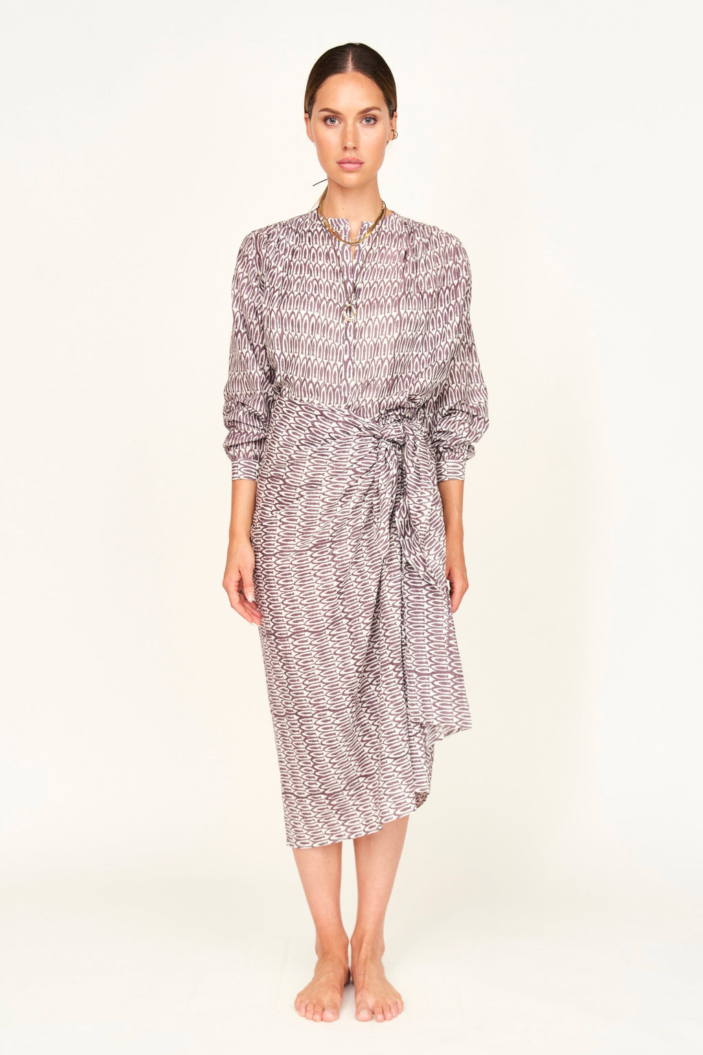 Light & airy long sleeved blouse