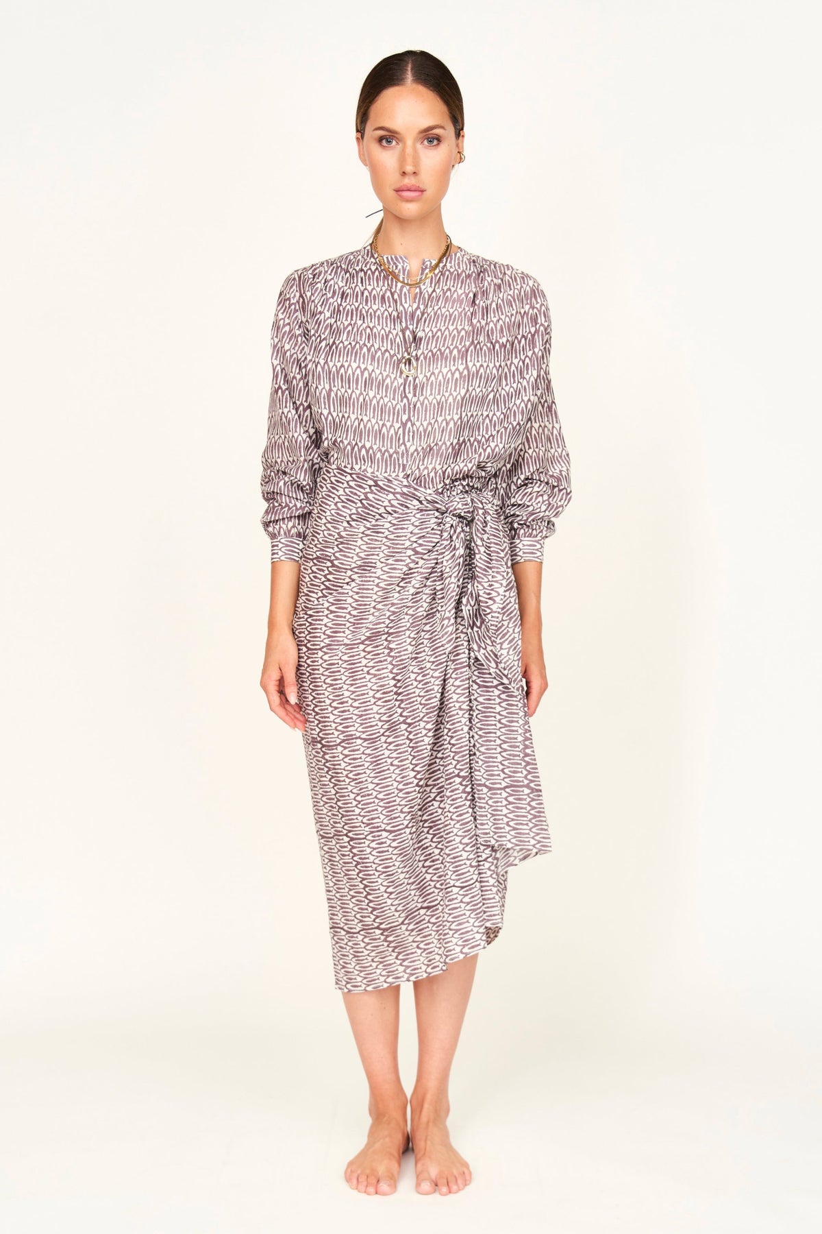 Light & airy long sleeved blouse