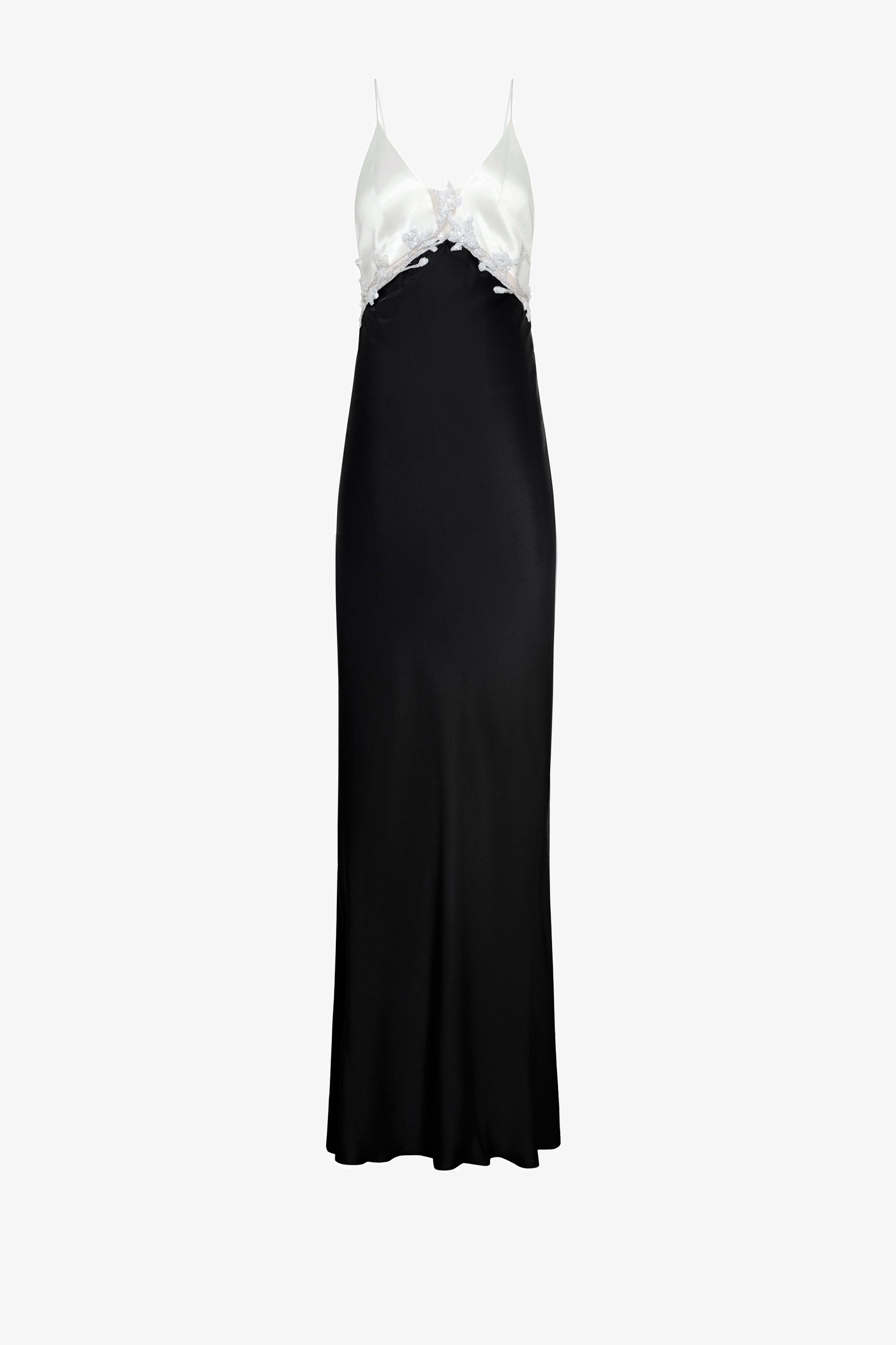 V-neck spaghetti strap dress