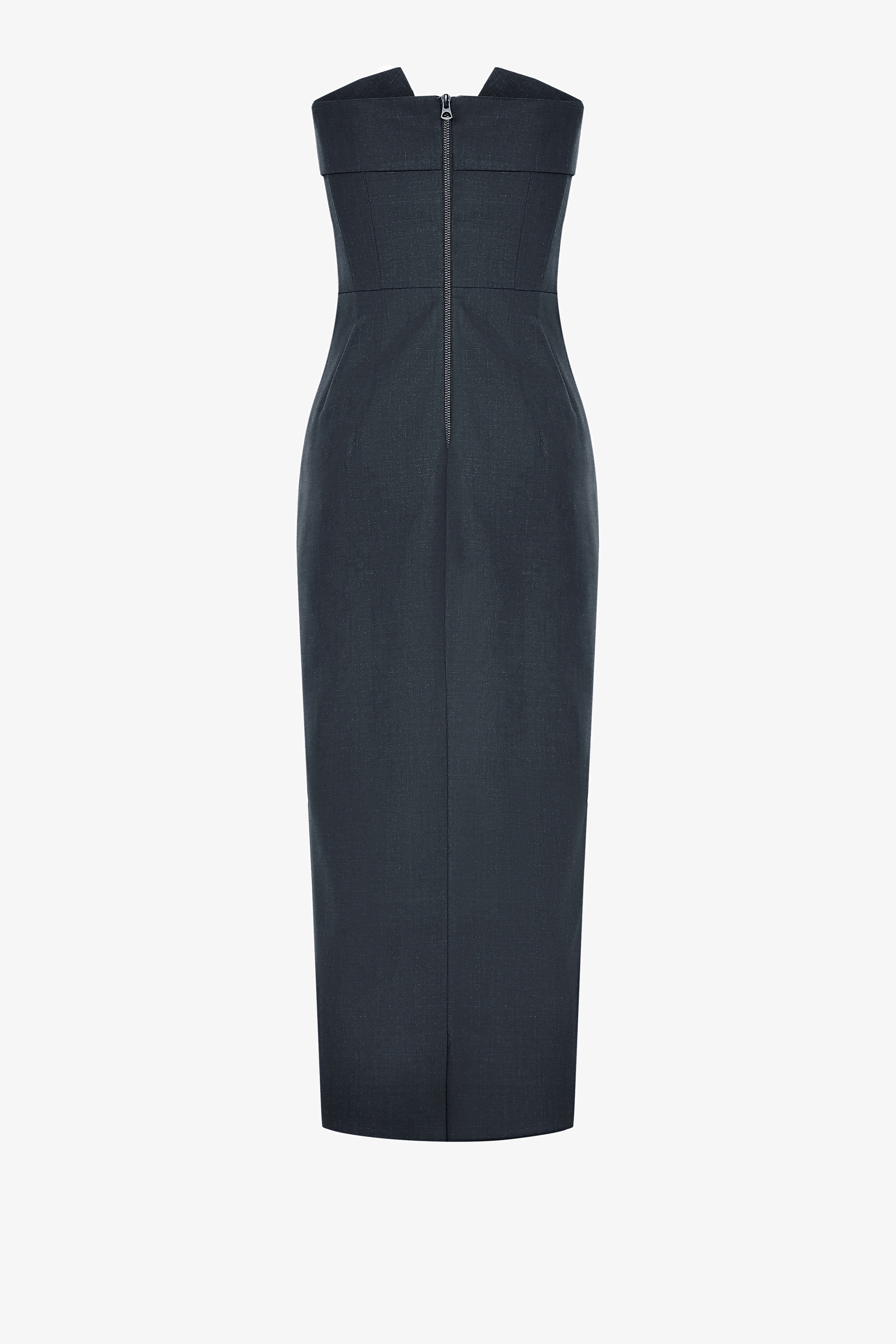 Calf-length dress