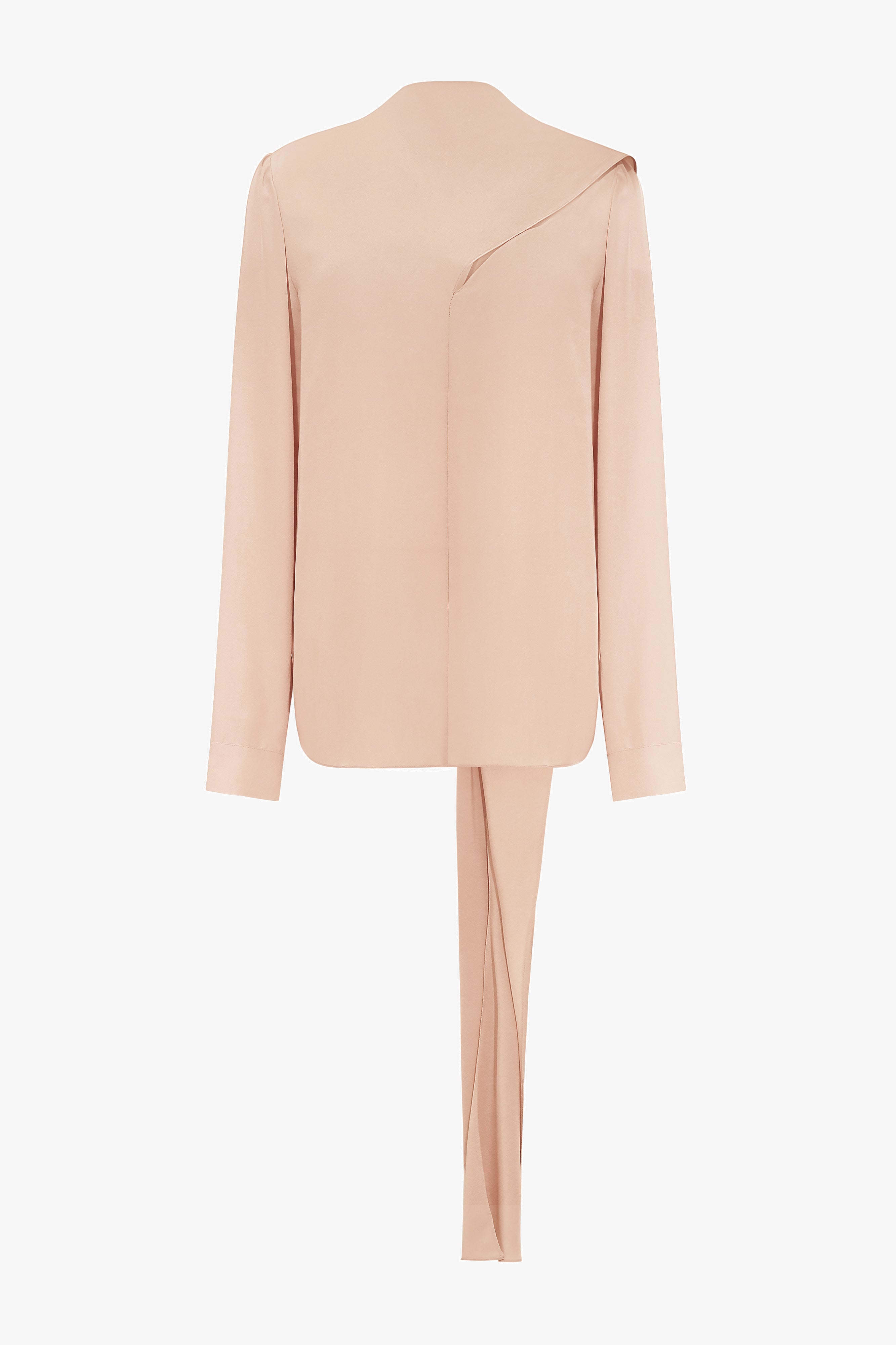 Scarf hem shirt