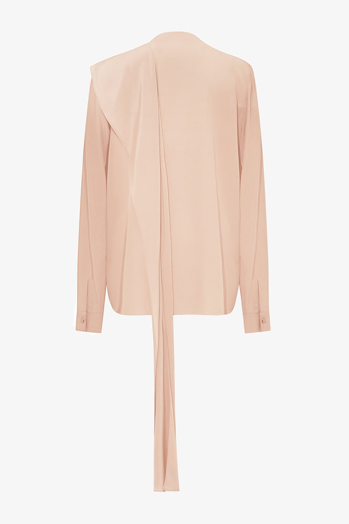Scarf hem shirt