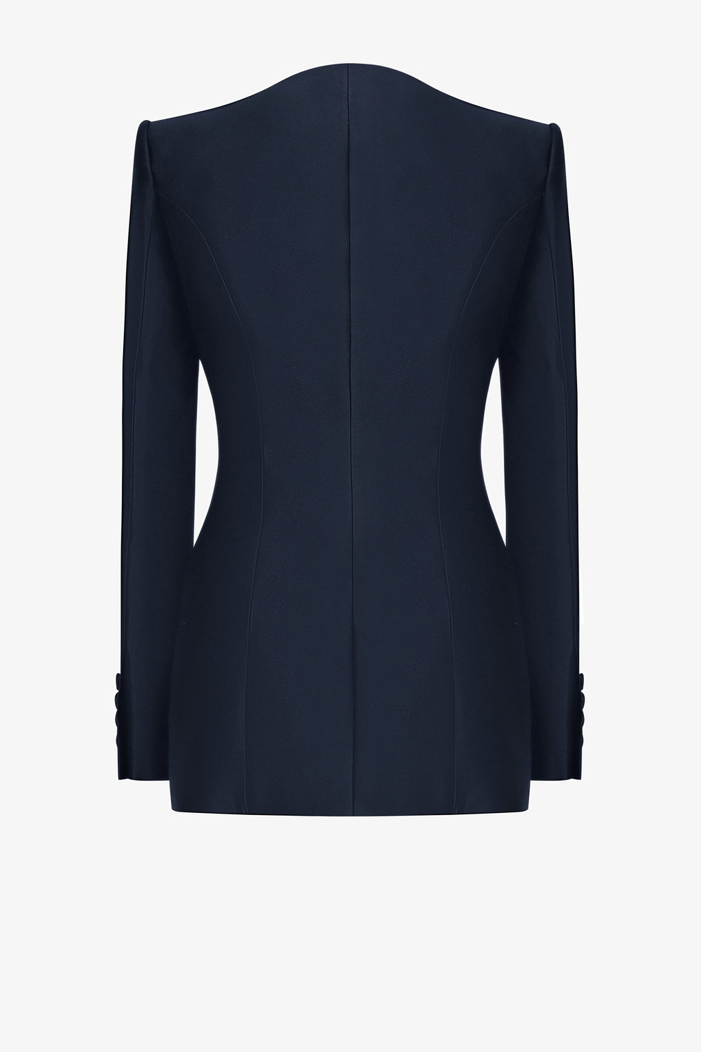 Collarless blazer Jacket