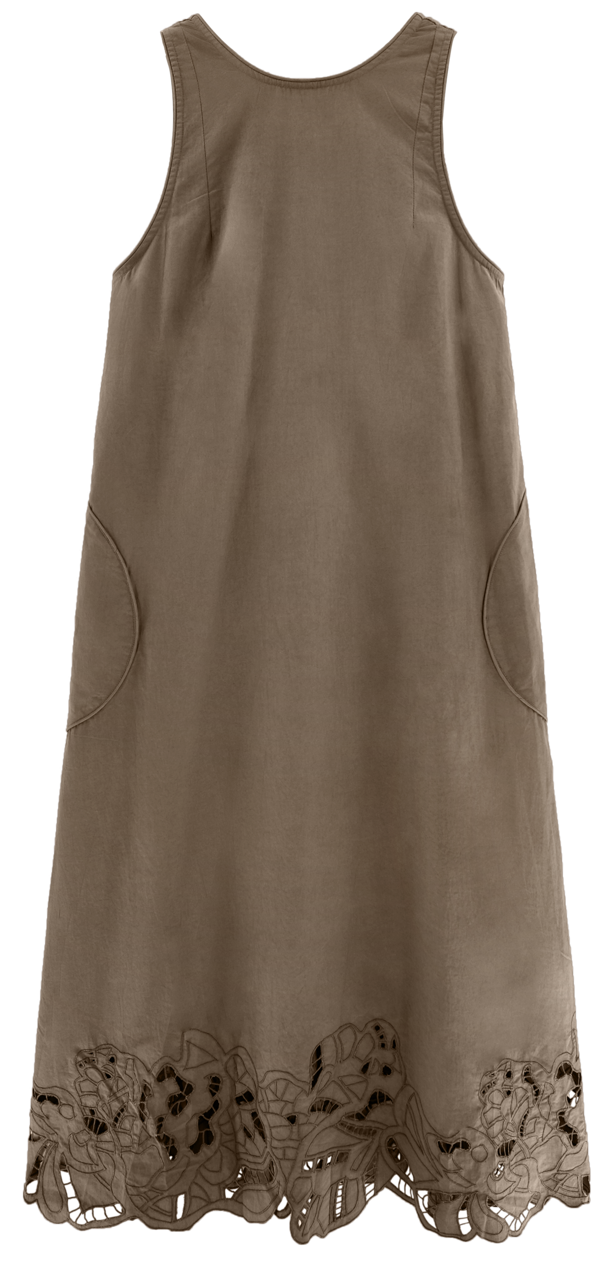 A line silhouette Cutwork Dress