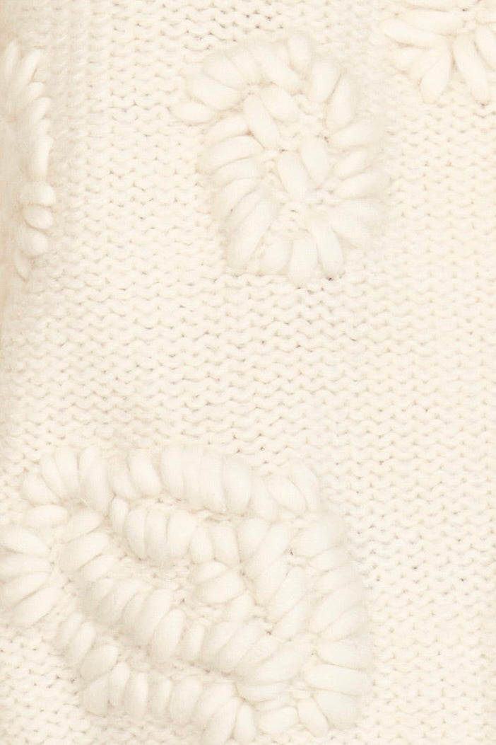 Waterlily Pullover in Ivory