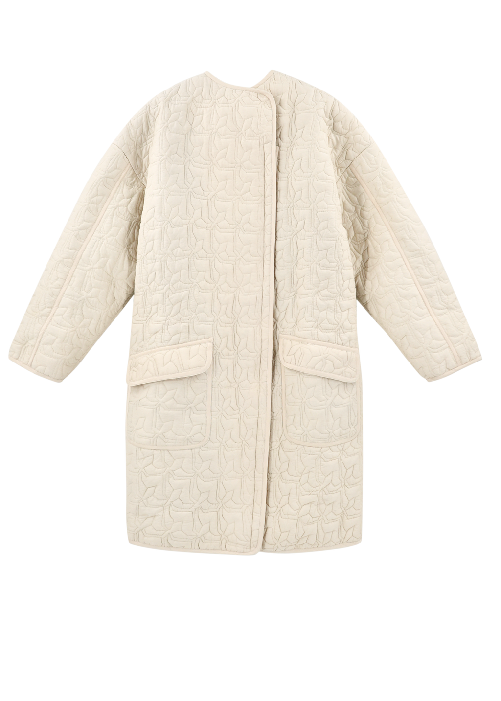 Jacket in Snow Parquet